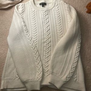 white banana republic sweater